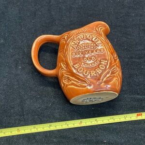 Antique Kentucky Bourbon Ceramic Jug - Brown